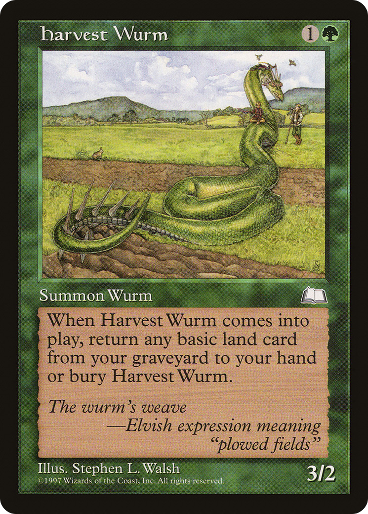 Harvest Wurm (WTH) #130 [EN/N] s/o