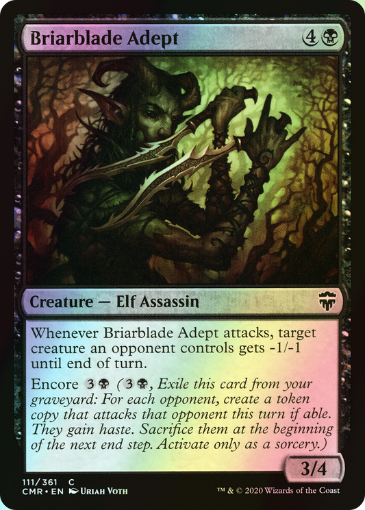 Briarblade Adept (CMR) #111 [EN/F]