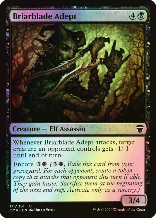 Briarblade Adept (CMR) #111 [EN/F]