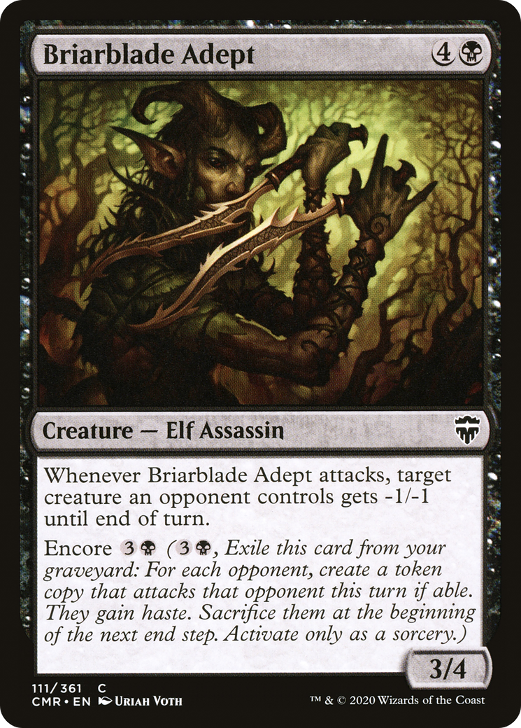 Briarblade Adept (CMR) #111 [EN/N]