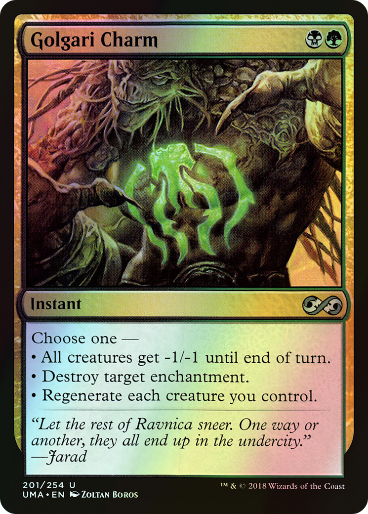 Golgari Charm (UMA) #201 [EN/F]