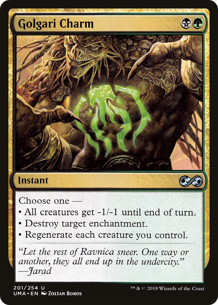 Golgari Charm (UMA) #201 [EN/N]