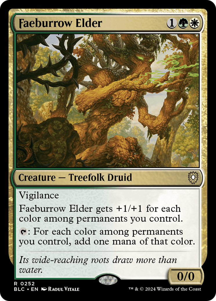 Faeburrow Elder (BLC) #252 [EN/N] s/o