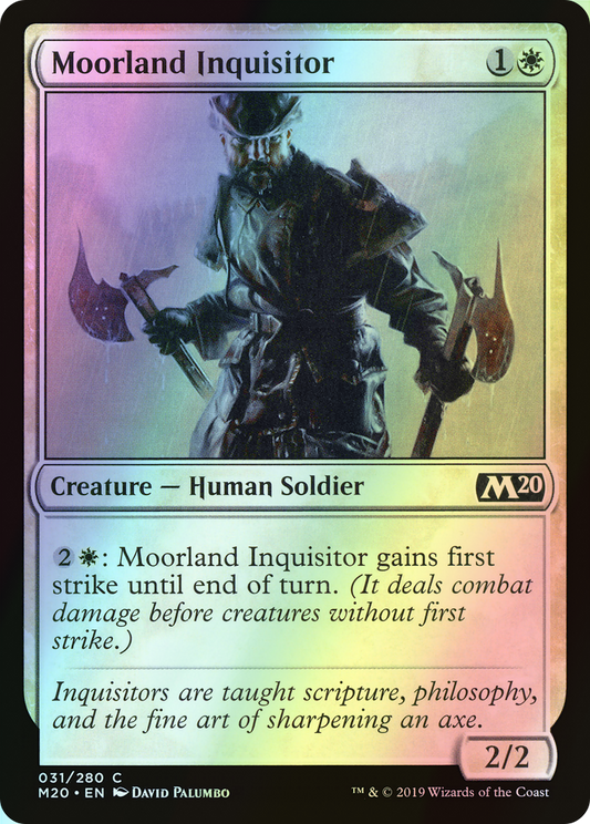 Moorland Inquisitor (M20) #31 [EN/F]