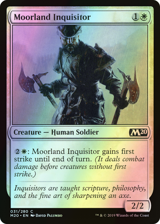 Moorland Inquisitor (M20) #31 [EN/F]