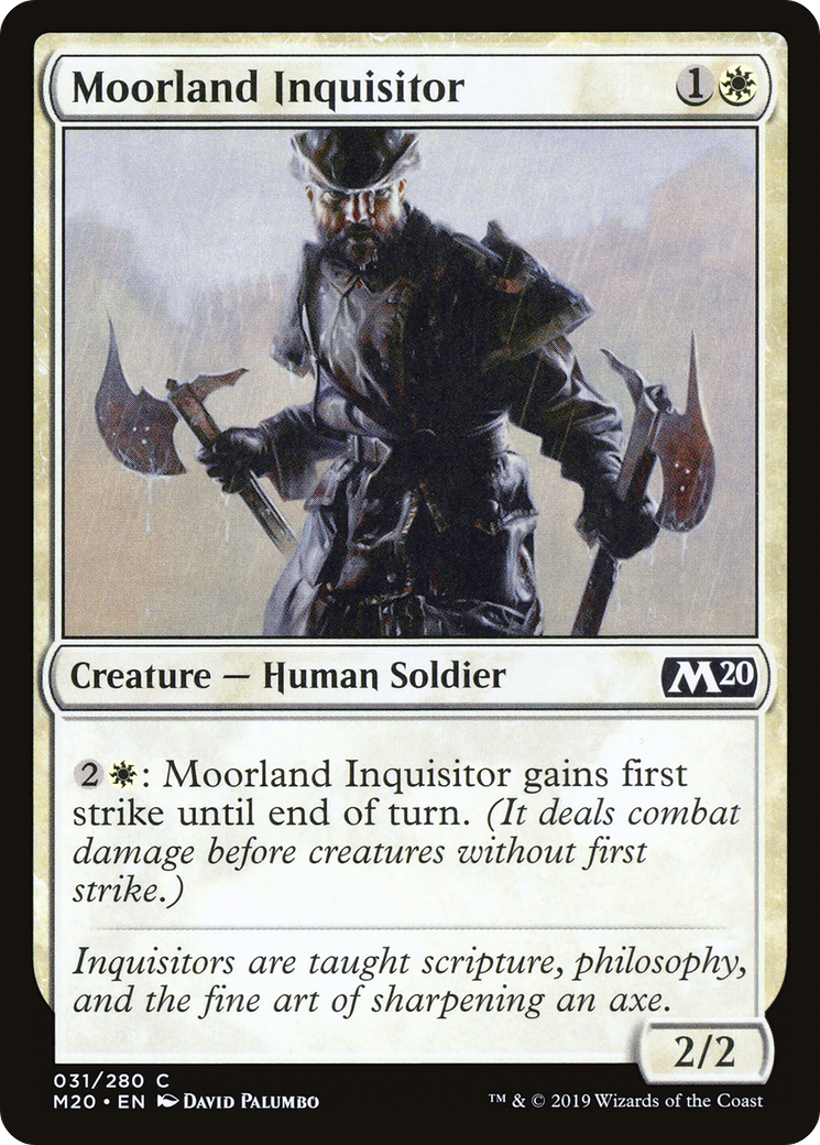 Moorland Inquisitor (M20) #31 [EN/N]