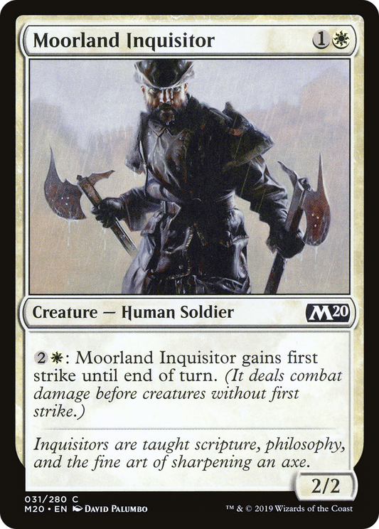 Moorland Inquisitor (M20) #31 [EN/N]