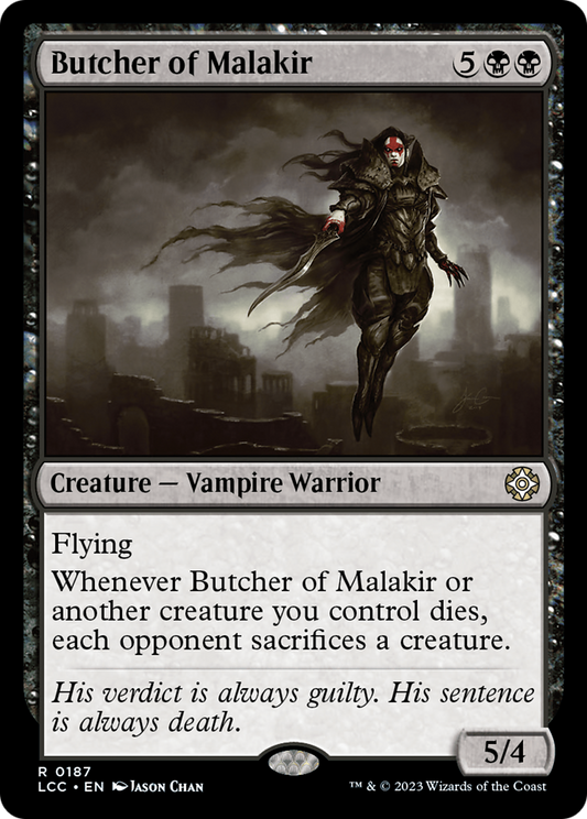 Butcher of Malakir (LCC) #187 [EN/N] s/o