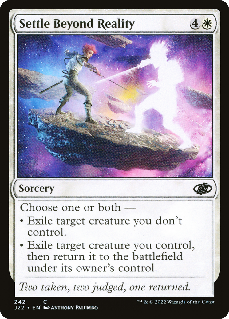 Settle Beyond Reality (J22) #242 [EN/N]