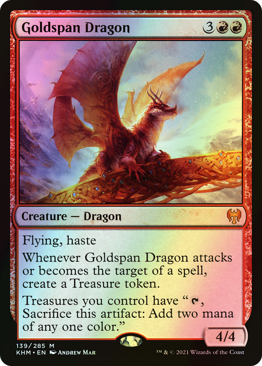 Goldspan Dragon (KHM) #139 [EN/F] s/o