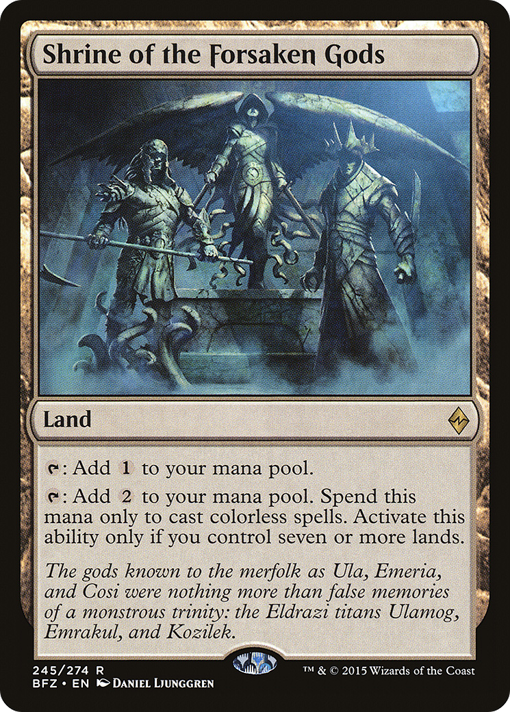 Shrine of the Forsaken Gods (BFZ) #245 [EN/N]