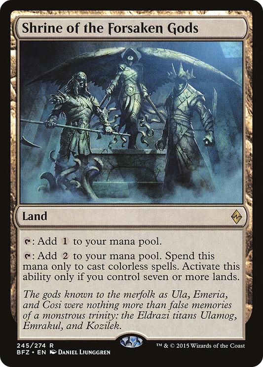 Shrine of the Forsaken Gods (BFZ) #245 [EN/N]