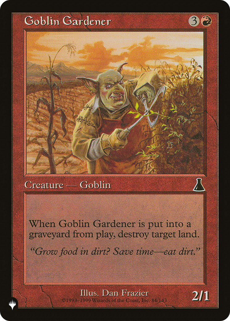 Goblin Gardener (PLST) #UDS-84 [EN/N]