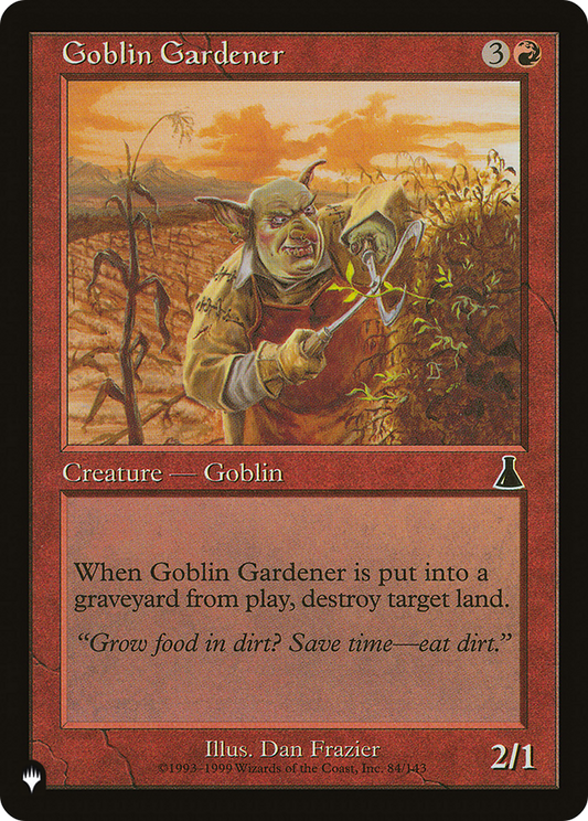 Goblin Gardener (PLST) #UDS-84 [EN/N]