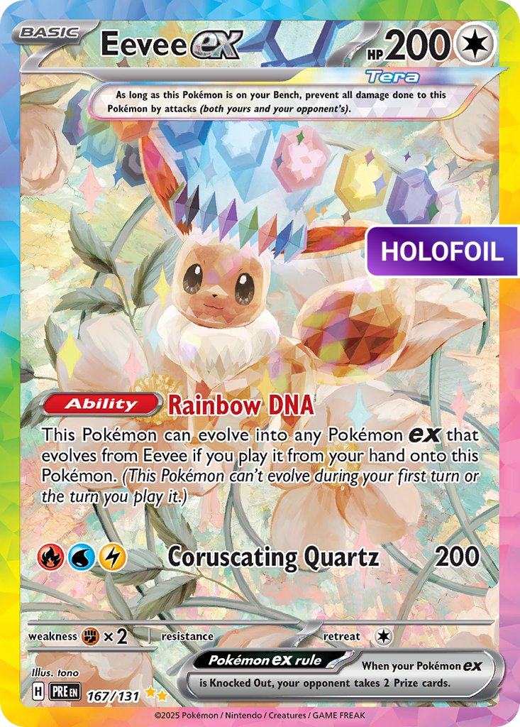 Eevee ex (PRE) #167 [EN/H]