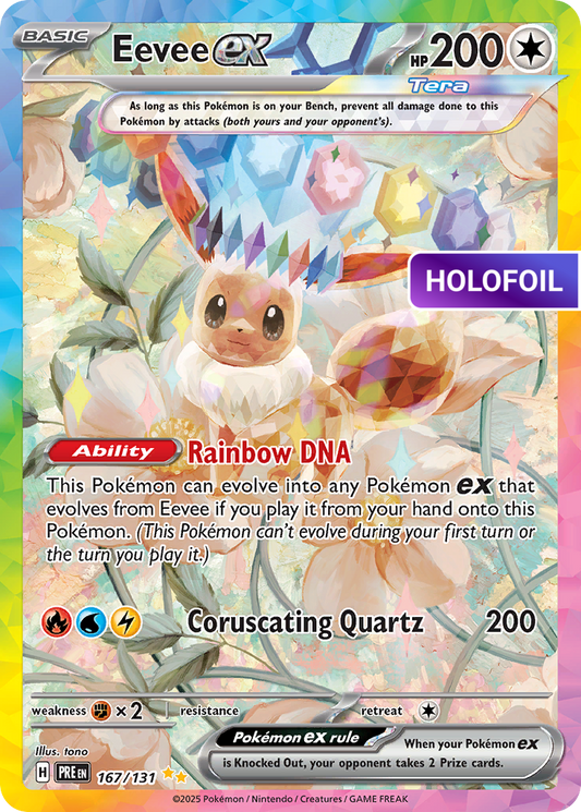 Eevee ex (PRE) #167 [EN/H]