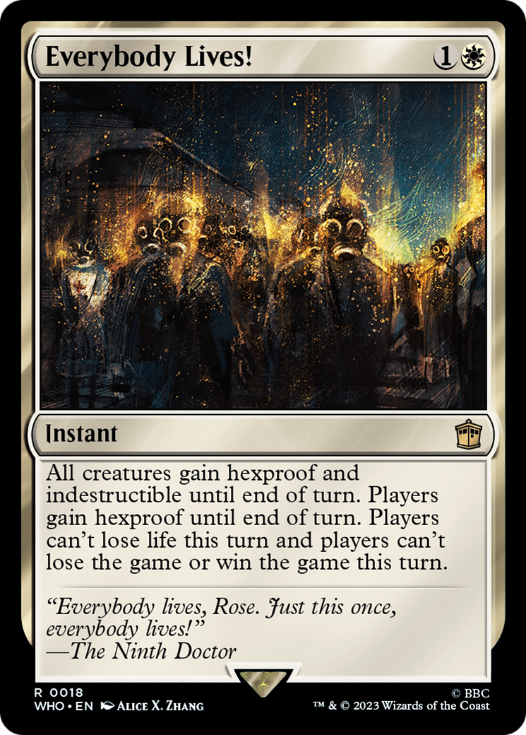 Everybody Lives! (WHO) #18 [EN/N] s/o
