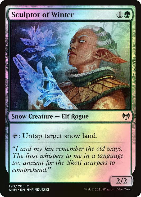 Sculptor of Winter (KHM) #193 [EN/F]