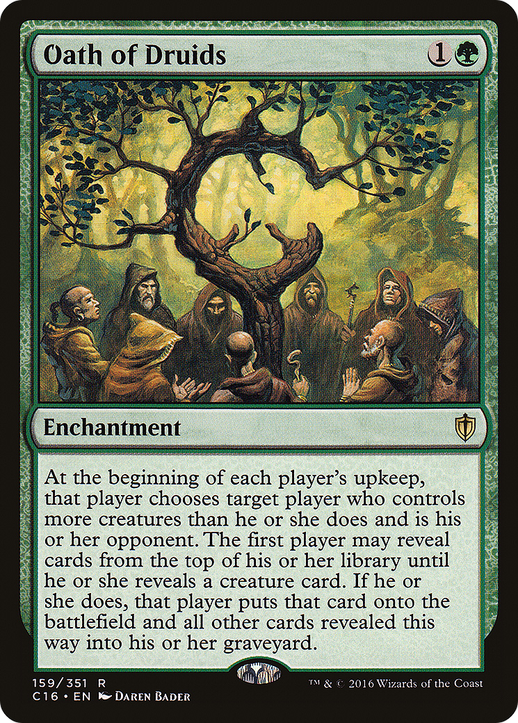Oath of Druids (C16) #159 [EN/N] s/o