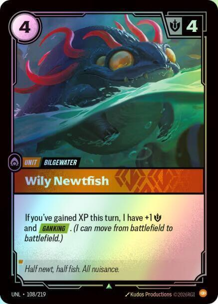 Wily Newtfish (UNL) #108 [EN/F]