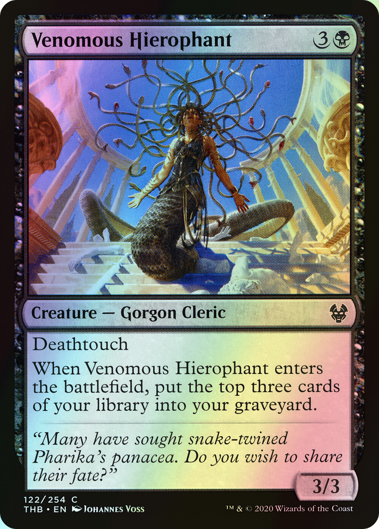 Venomous Hierophant (THB) #122 [EN/F]