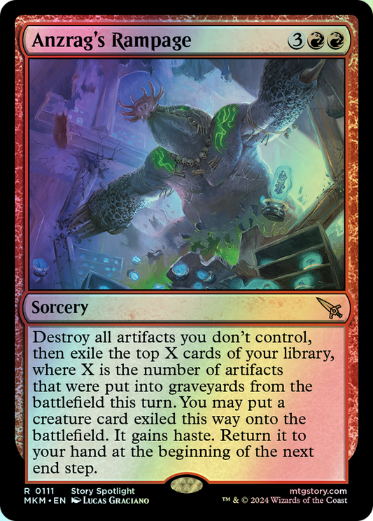 Anzrag's Rampage (MKM) #111 [EN/F]