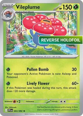 Vileplume (PFL) #003 [EN/R]