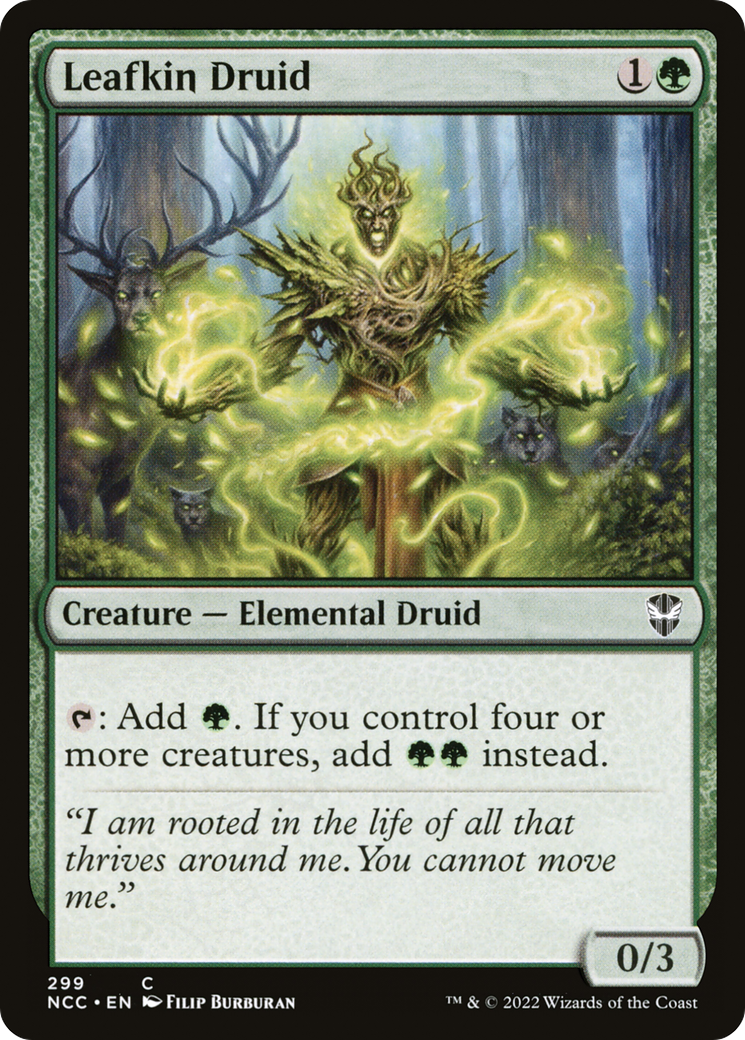 Leafkin Druid (NCC) #299 [EN/N]