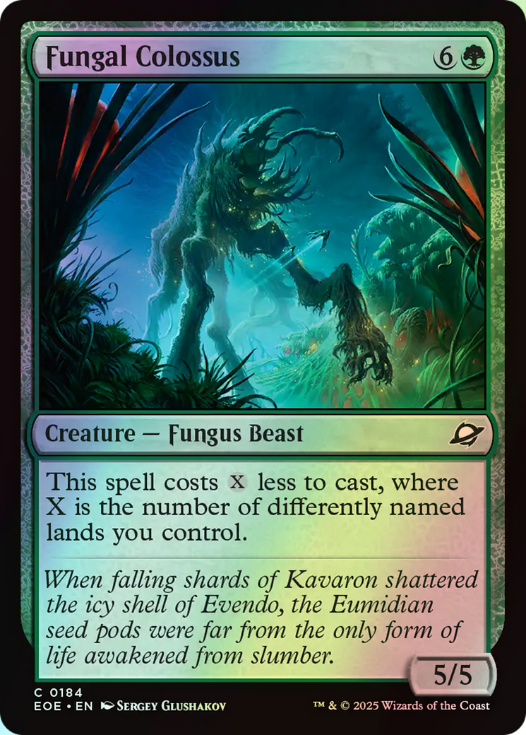 Fungal Colossus (EOE) #184 [EN/F] s/o