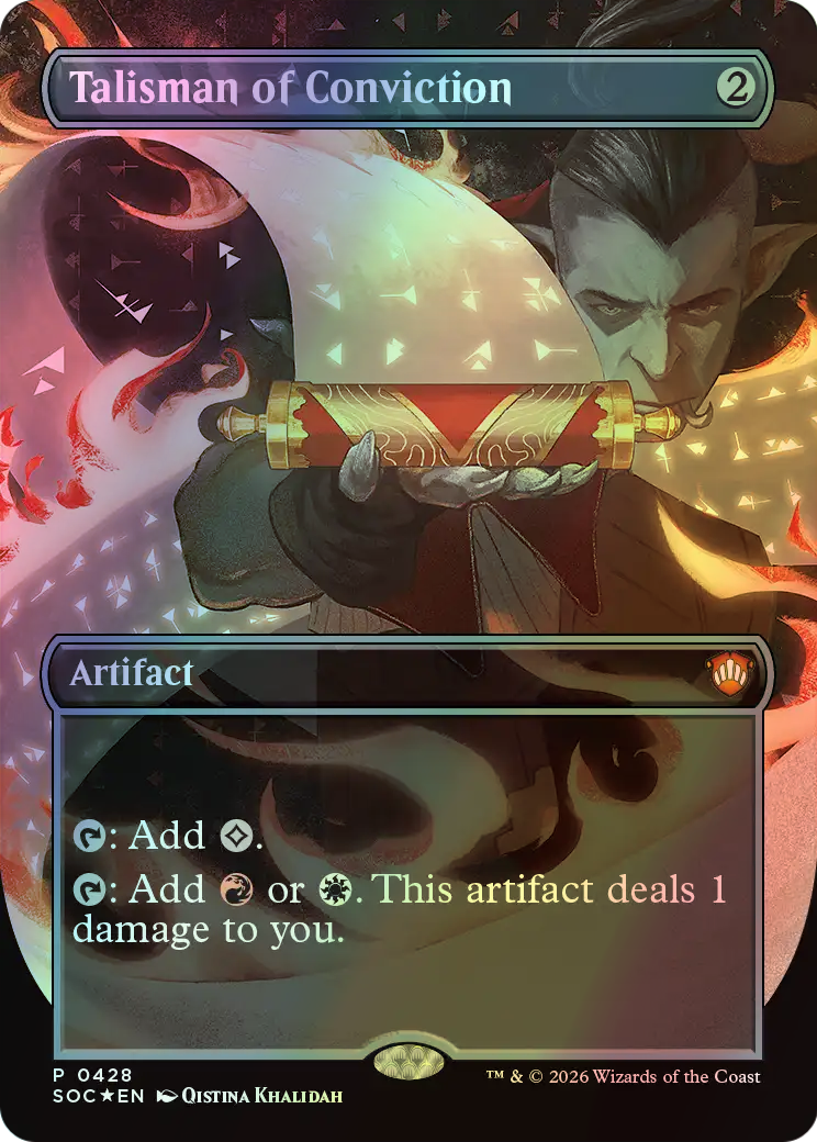 Talisman of Conviction (SOC) #428 [EN/F]