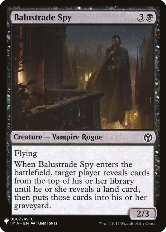 Balustrade Spy (PLST) #IMA-80 [EN/N]
