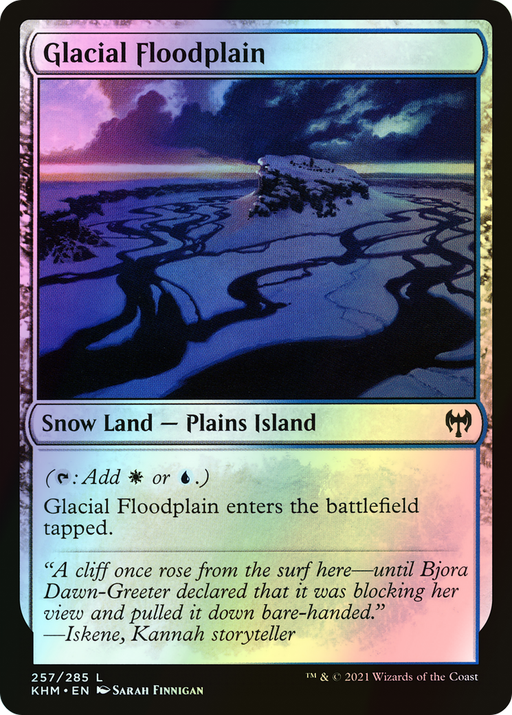 Glacial Floodplain (KHM) #257 [EN/F] s/o