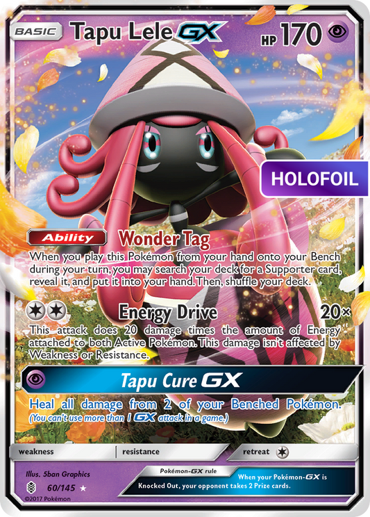 Tapu Lele GX (GRI) #60 [EN/H] s/o