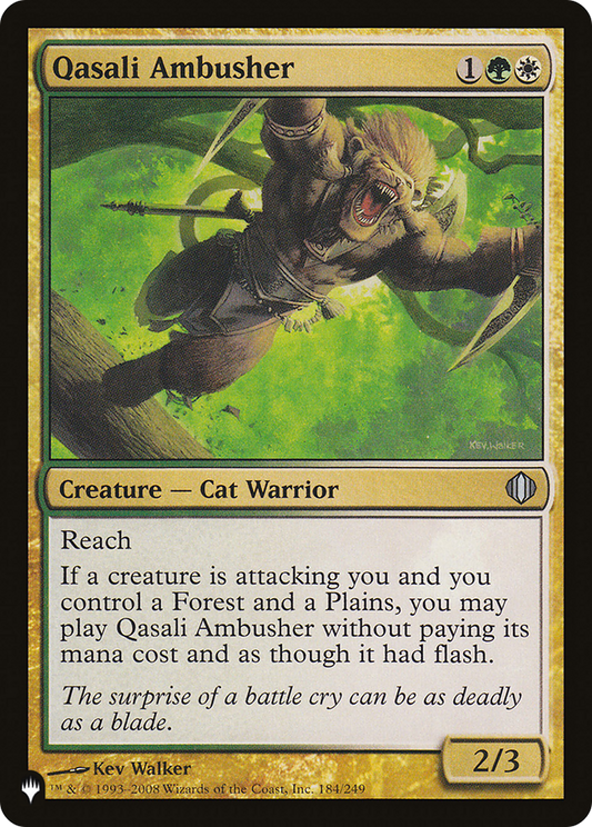 Qasali Ambusher (PLST) #ALA-184 [EN/N]