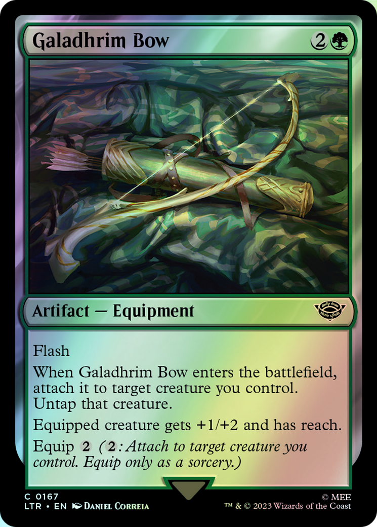 Galadhrim Bow (LTR) #167 [EN/F] s/o