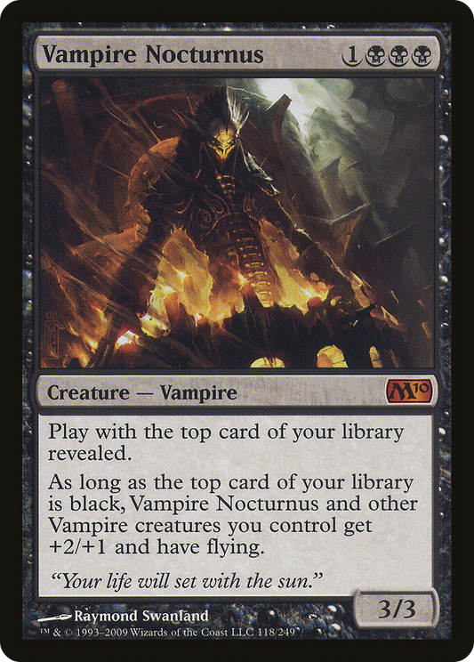 Vampire Nocturnus (M10) #118 [EN/N]