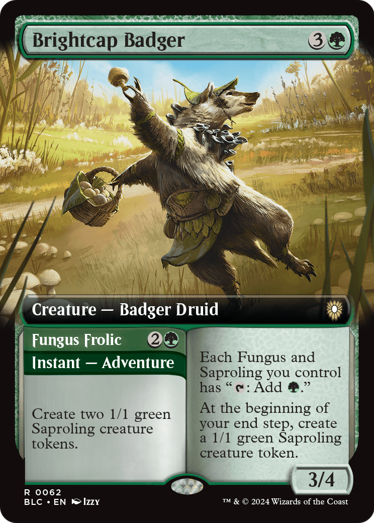 Brightcap Badger // Fungus Frolic (BLC) #62 [EN/N]