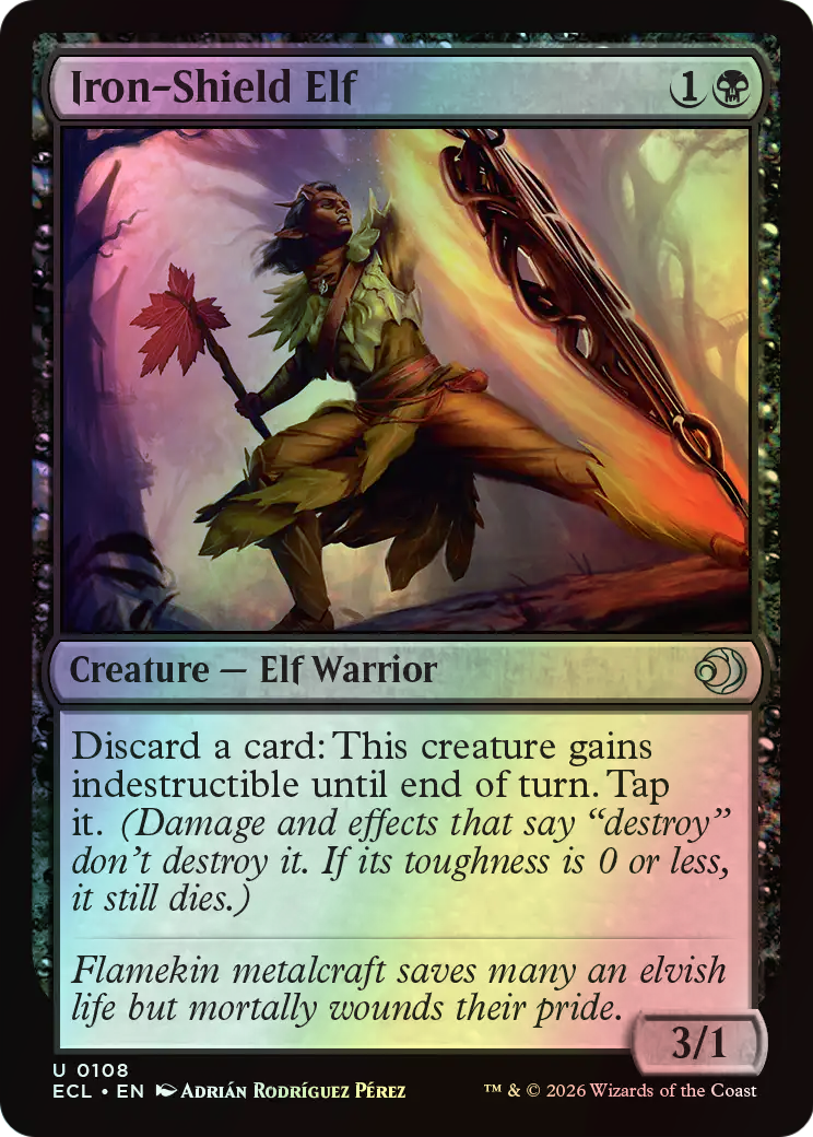 Iron-Shield Elf (ECL) #108 [EN/F]
