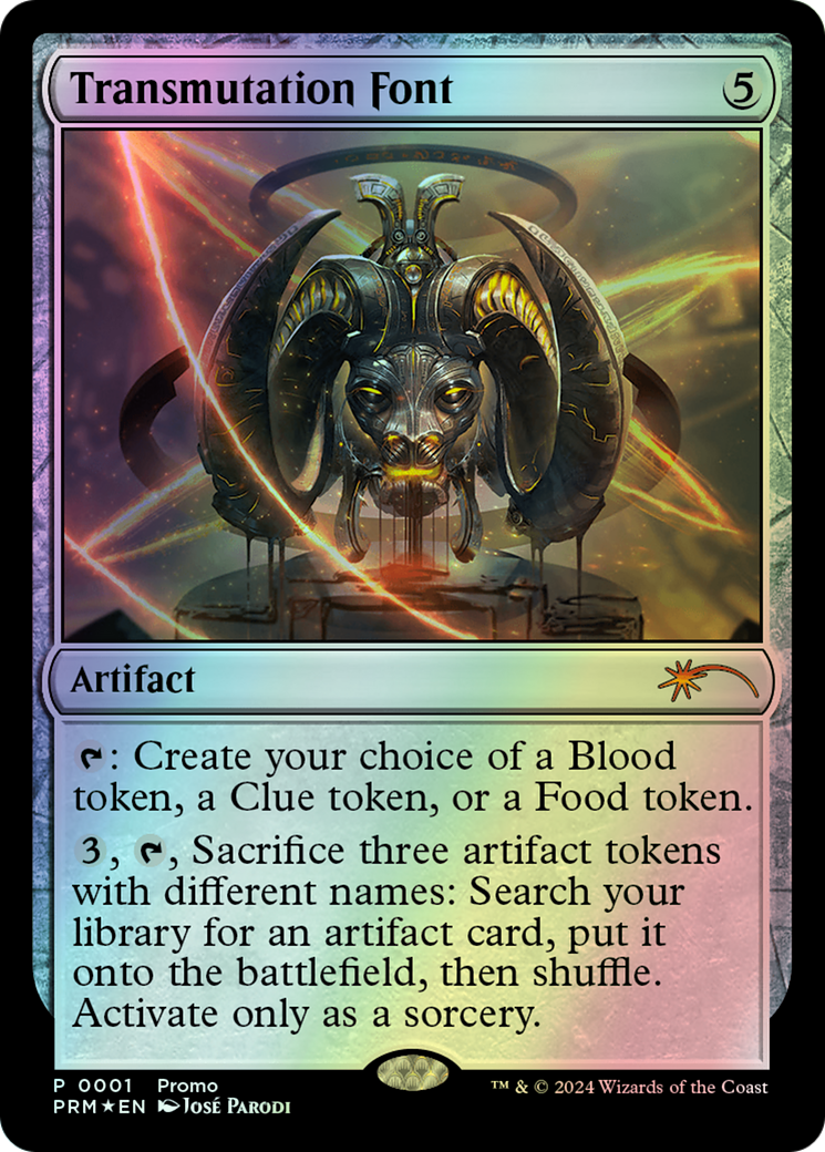 Transmutation Font (PW24) #11 [EN/F] s/o