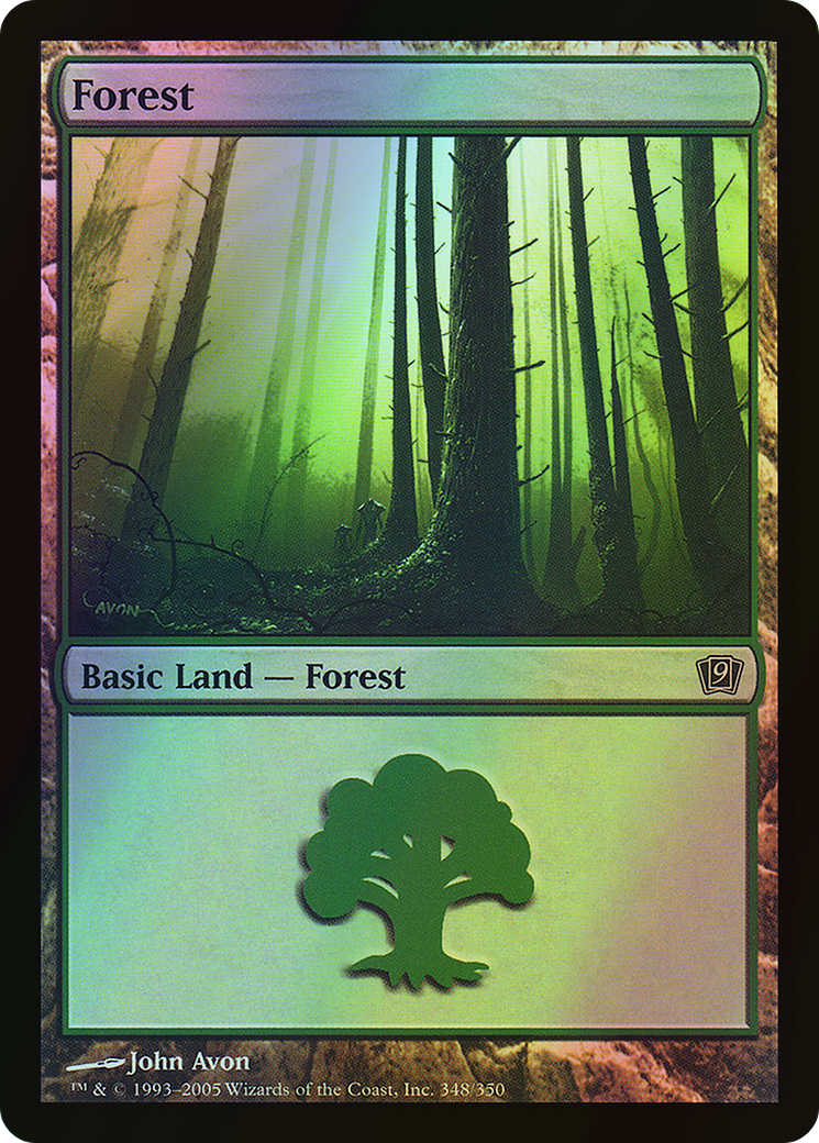 Forest (9ED) #348★ [EN/F]