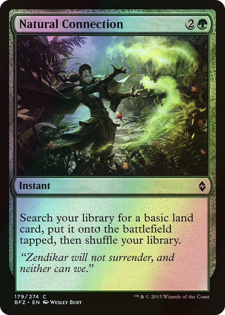 Natural Connection (BFZ) #179 [EN/F]