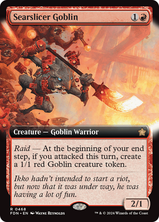 Searslicer Goblin (FDN) #468 [EN/N] s/o