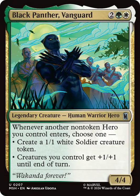 Black Panther, Vanguard (MSH) #207 [EN/N]