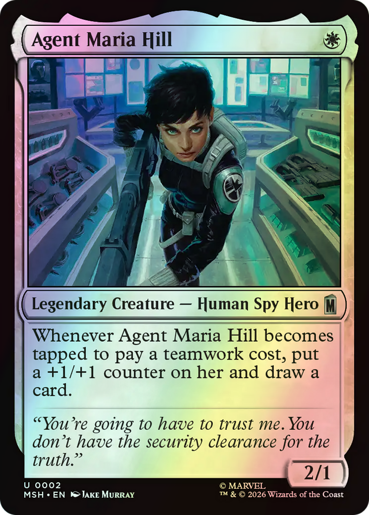 Agent Maria Hill (MSH) #2 [EN/F]