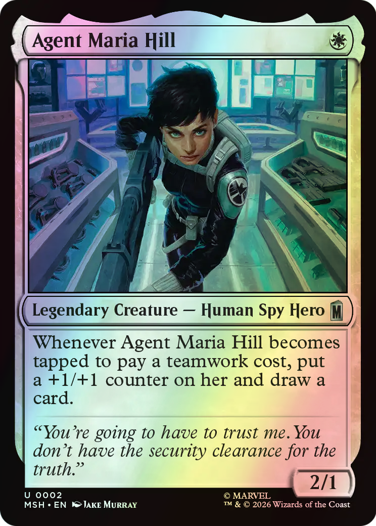 Agent Maria Hill (MSH) #2 [EN/F]