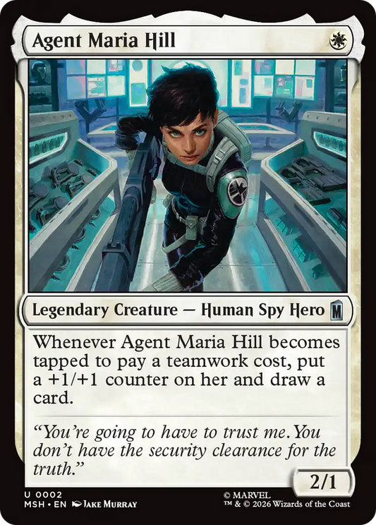 Agent Maria Hill (MSH) #2 [EN/N]