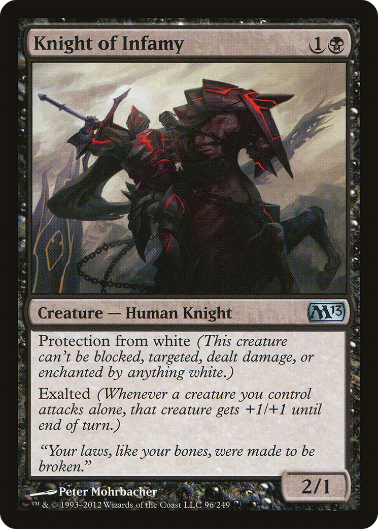 Knight of Infamy (M13) #96 [EN/N]