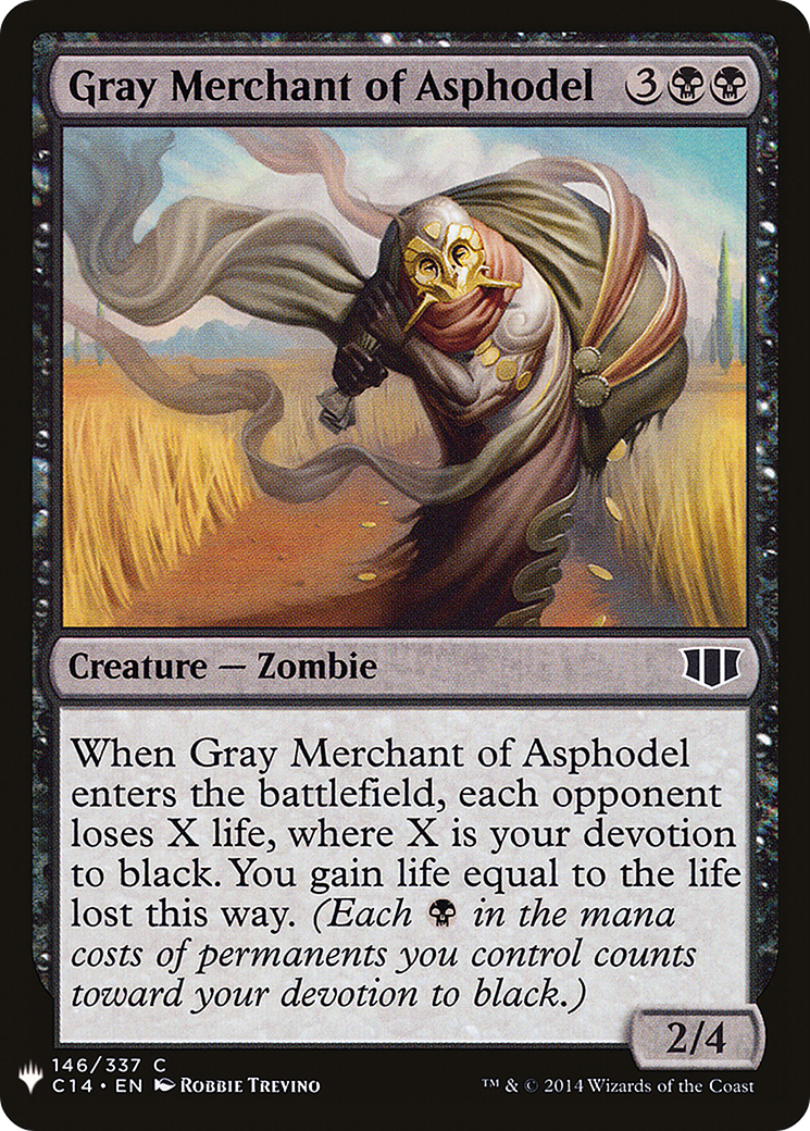 Gray Merchant of Asphodel (PLST) #C14-146 [EN/N]