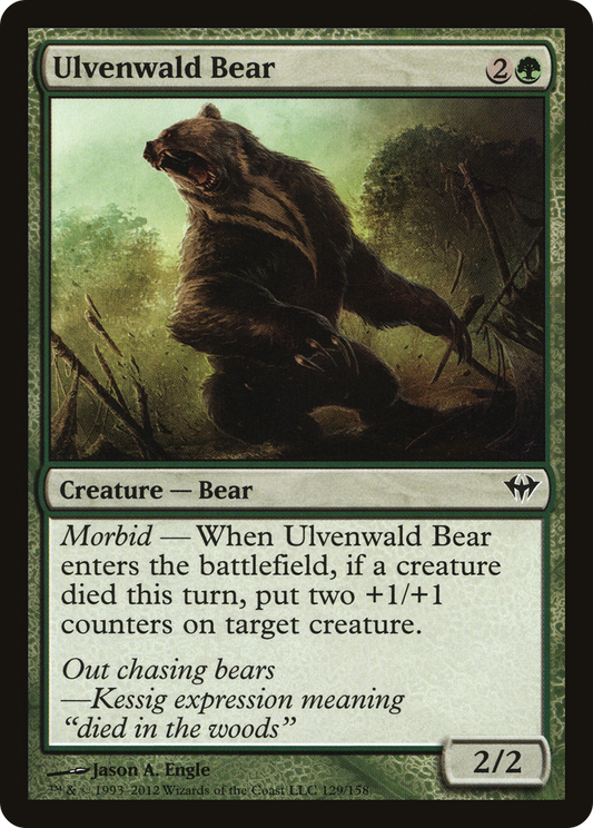 Ulvenwald Bear (DKA) #129 [EN/N]