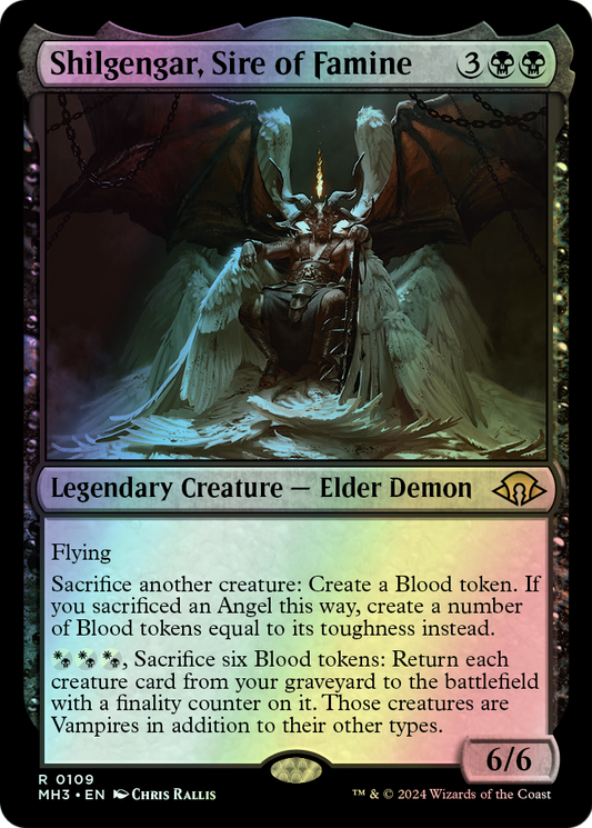 Shilgengar, Sire of Famine (MH3) #109 [EN/F] s/o